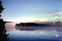 /images/133/1997-08-tema-morning-fog.jpg - #00050: Morning on Rabbit Lake in Temagami, Canada … August 1997 -- Rabbit Lake, Temagami, Ontario.Canada