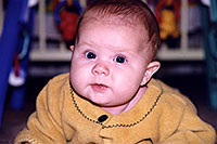 /images/133/1998-11-ontario-carly1.jpg - #00171: blue eyed baby Carly  … Nov 1998 -- Georgetown, Ontario.Canada