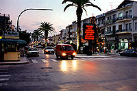 /images/133/1998-12-sparti-street4.jpg - 00235: red car entering intersection … images of Sparti … Dec 1998 -- Sparti, Greece