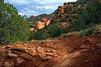/images/133/2000-08-sedona-dogie-trail3.jpg - #00583: Dogie Trail in Sycamore Canyon … August 2000 -- Sedona, Arizona