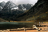 /images/133/2000-09-colo-maroon-bells2.jpg - #00645: Maroon Lake (elev 9,580ft) … Sept 2000 -- Maroon Bells, Colorado