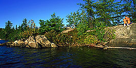 /images/133/2000-09-tema-island.jpg - #00679: Lake Temagami … Sept 2000 -- Lake Temagami, Temagami, Ontario.Canada