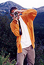 /images/133/2001-07-indep-martin-photo-v.jpg - #00820: Martin photographing near Independence Pass … July 2001 -- Independence Pass, Colorado