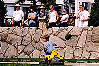 /images/133/2002-07-strbske-luky-cart3.jpg - #01026: Luky at Strbske Pleso … July 2002 -- Strbske Pleso, Vysoke Tatry, Slovakia