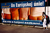 /images/133/2002-08-slovakia-european-u.jpg - #01094: `Into European Union! But not with bare butts...` … August 2002 -- Strbske Pleso, Vysoke Tatry, Slovakia