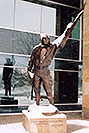 /images/133/2004-04-jeppesen1-v.jpg - #01440: statue of Elroy Jeppesen, airway chart pioneer … June 2004 -- Englewood, Colorado