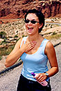/images/133/2004-07-arches-ewka-sunscreen-v.jpg - #01599: Arches National Park … July 2004 -- Arches Park, Utah