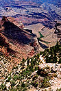 /images/133/2004-07-grand-view6-v.jpg - #01707: view down on Bright Angel Trail … July 2004 -- Bright Angel Trail, Grand Canyon, Arizona