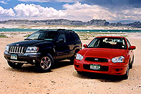 /images/133/2004-07-powell-cars2.jpg - #01754: my Jeep and Aneta