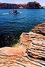 /images/133/2004-07-powell2-boats3-v.jpg - #01721: boats by Wahweap … Lake Powell … July 2004 -- Wahweap, Lake Powell, Utah