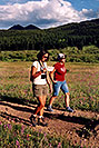 /images/133/2004-07-rocky-hiking-ola-aneta-v.jpg - #01785: Ola and Aneta hiking in Rocky Mountain National Park … July 2004 -- Rocky Mountain National Park, Colorado