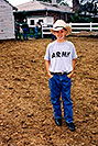 /images/133/2004-08-horses-army-v.jpg - #01874: little Cowboy in Greenwood Village … July 2004 -- Greenwood Village, Colorado