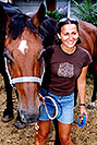 /images/133/2004-08-horses-ola-v.jpg - #01878: Ola in Greenwood Village … August 2004 -- Greenwood Village, Colorado