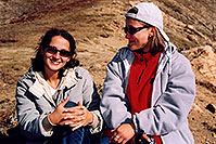 /images/133/2004-09-loveland-ol-an-sit.jpg - #02145: Ola and Aneta at Loveland Pass … Sept 2004 -- Loveland Pass, Colorado
