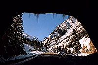 /images/133/2005-03-ouray-tunnel1.jpg - #02523: tunnel near Ouray … heading to Silverton … March 2005 -- Ouray, Colorado