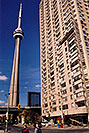 /images/133/2005-10-toronto-city4-v.jpg - #02653: CN Tower rising high along Lakeshore Avenue in Toronto … Oct 2005 -- CN Tower, Toronto, Ontario.Canada