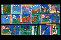 /images/133/2007-04-01-lead-korral02.jpg - #03638: paintings by kids at Kiddie Korral in Leadville - 2003 Leadville Arts Coalition … April 2007 -- Leadville(city), Colorado