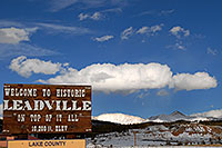 /images/133/2007-04-01-lead-welcome01.jpg - #03647: Welcome to Historic Leadville, On Top of it all, 10,200 ft elevation … images of Leadville … April 2007 -- Leadville(city), Colorado