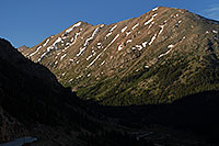 /images/133/2007-06-24-indep-eve-champion.jpg - #04028: Mount Champion and Independence Pass Road from Twin Lakes side … June 2007 -- Mount Champion, Independence Pass, Colorado