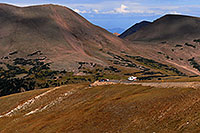 /images/133/2007-09-03-rm-gore-1080.jpg - #04610: View of Gore Range Lookout (12,020 ft), along Trail Ridge Road … Sept 2007 -- Gore Range, Rocky Mountain National Park, Colorado
