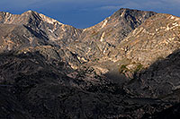 /images/133/2007-09-03-rm-rock-ida-0860.jpg - #04622: View of Mt Julian (12,928 ft, left) and Mt Ida (12,880 ft, right) with Gorge Lakes in between … Sept 2007 -- Rock Cut, Rocky Mountain National Park, Colorado