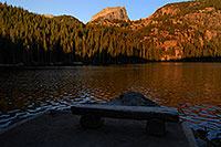 /images/133/2007-09-12-rm-bear-3027.jpg - #04643: Bear Lake (elev 9,475 ft) in the morning … Sept 2007 -- Bear Lake, Rocky Mountain National Park, Colorado