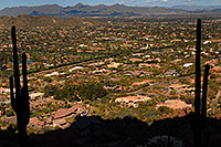 /images/133/2008-03-09-camelback-3736.jpg - #04865: View North from Camelback Mountain in Phoenix … March 2008 -- Camelback Mountain, Phoenix, Arizona