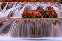 /images/133/2008-03-23-hav-beaver-5802.jpg - #04945: Waterfalls along Havasu Creek … March 2008 -- Havasu Creek, Havasu Falls, Arizona