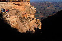 /images/133/2008-03-31-gc-sk-view-7044.jpg - #04986: People heading down from top of South Kaibab Trail in Grand Canyon … March 2008 -- South Kaibab Trail, Grand Canyon, Arizona