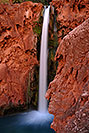 /images/133/2008-05-17-hav-mooney-7805v.jpg - #05324: Mooney Falls - 210 ft drop (64 meters) … May 2008 -- Mooney Falls, Havasu Falls, Arizona