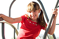 /images/133/2008-06-08-alexandra-1421.jpg - #05445: Alexandra at the playground … June 2008 -- Sahuaro Ranch Park, Glendale, Arizona