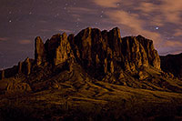 /images/133/2008-08-30-supers-mtn-22867.jpg - 05798: Stars over Superstition Mountain … August 2008 -- Apache Trail Road, Superstitions, Arizona