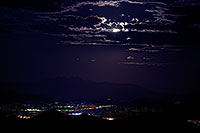 /images/133/2008-09-16-squaw-moonlight-27272.jpg - #05877: Moon over Four Peaks - view from Squaw Peak … September 2008 -- Squaw Peak, Phoenix, Arizona