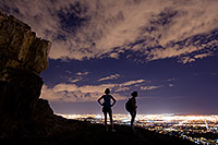 /images/133/2008-09-20-squaw-night-people-29191.jpg - #05892: View southwest from Squaw Peak … September 2008 -- Squaw Peak, Phoenix, Arizona