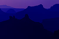 /images/133/2010-08-15-grand-sunset-sil-24067.jpg - #08452: Mountain silhouettes at sunset in Grand Canyon … August 2010 -- Grand Canyon, Arizona