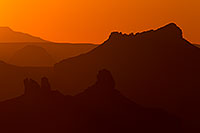 /images/133/2010-08-15-grand-sunset-sil-24206.jpg - #08457: Mountain silhouettes at sunset in Grand Canyon … August 2010 -- Desert View, Grand Canyon, Arizona