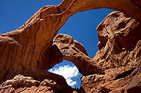 /images/133/2010-09-09-arches-double-32310.jpg - #08607: People at Double Arch in Arches National Park … September 2010 -- Double Arch, Arches Park, Utah