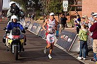 /images/133/2010-11-21-ironman-finish-45890.jpg - #08913: 08:10:05 - #8 Rasmus Henning [2nd,DNK,08:10:58] finishing second - Ironman Arizona 2010 … November 2010 -- Rio Salado Parkway, Tempe, Arizona