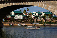 /images/133/2011-04-02-havasu-bridge-boat-65629.jpg - #09124: Boat at London Bridge in Lake Havasu City … April 2011 -- London Bridge, Lake Havasu City, Arizona