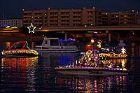 /images/133/2011-12-10-tempe-aps-lights-126766.jpg - #09857: Boat #28 before APS Fantasy of Lights Boat Parade … December 2011 -- Tempe Town Lake, Tempe, Arizona