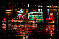 /images/133/2011-12-10-tempe-aps-lights-127025.jpg - #09861: Boat #30 before APS Fantasy of Lights Boat Parade … December 2011 -- Tempe Town Lake, Tempe, Arizona