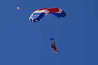 /images/133/2012-01-20-havasu-parachute-142012.jpg - #10023: Skydivers at Balloon Fest in Lake Havasu City, Arizona … January 2012 -- Lake Havasu City, Arizona