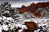 /images/133/2012-04-15-sedona-schnebly-154266.jpg - #10135: Snow in Sedona … April 2012 -- Schnebly Hill, Sedona, Arizona