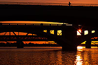 /images/133/2012-09-26-tempe-bridge-1d4_3360m.jpg - #10258: Sunset at Tempe Town Lake … September 2012 -- Tempe Town Lake, Tempe, Arizona