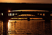 /images/133/2012-10-22-tempe-rowers-1dx_10278.jpg - #10300: Rower at sunset at Tempe Town Lake … October 2012 -- Tempe Town Lake, Tempe, Arizona