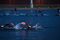 /images/133/2012-11-18-ironman-swim-0220.jpg - #10429: 00:02:47 - #8 Fraser Cartmell [USA, 40th] swimming at Ironman Arizona 2012 … November 2012 -- Tempe Town Lake, Tempe, Arizona