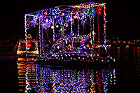 /images/133/2012-12-08-tempe-boat-parade-7722.jpg - #10484: Boat #20 at APS Fantasy of Lights Boat Parade … December 2012 -- Tempe Town Lake, Tempe, Arizona