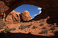 /images/133/2013-10-29-windows-north-1dx_1909.jpg - #11181: North Window in Arches National Park … December 2013 -- North Window, Arches Park, Utah
