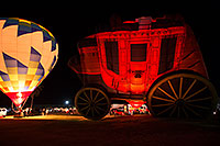 /images/133/2014-01-17-havasu-glow-1dx_3996.jpg - #11630: Wells Fargo Stagecoach (Special Shapes) at Lake Havasu Balloon Fest … January 2014 -- Lake Havasu City, Arizona