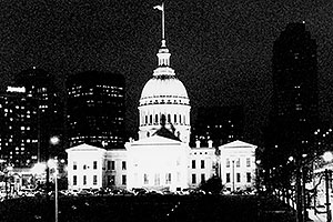 St Louis at night